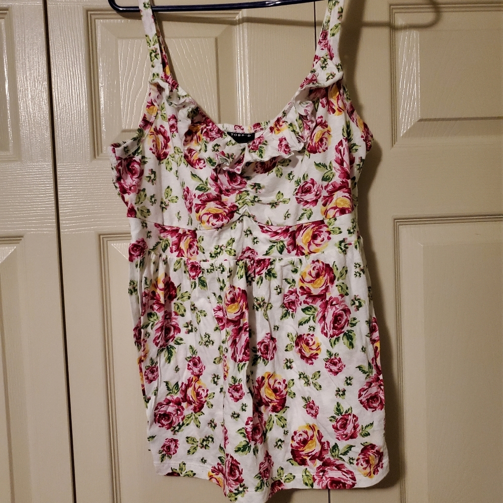Torrid cotton babydoll top